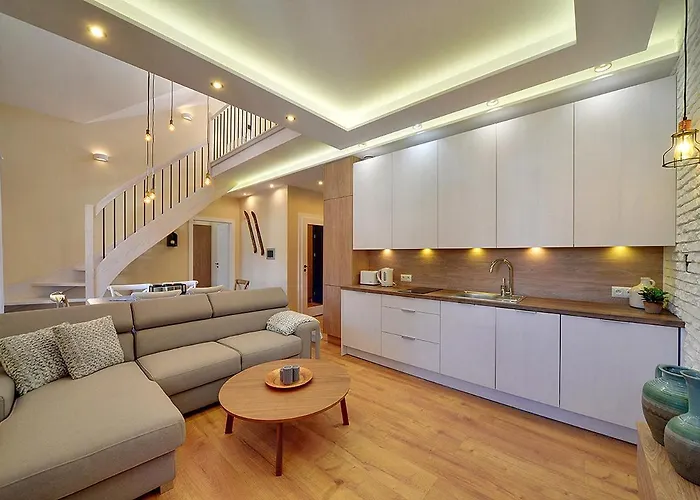 Dolina Wikingow 2-Poziomowy Apartament W Norweskiej Dolinie Z Dwoma Balkonami I Dostepem Do Strefy Wellness
